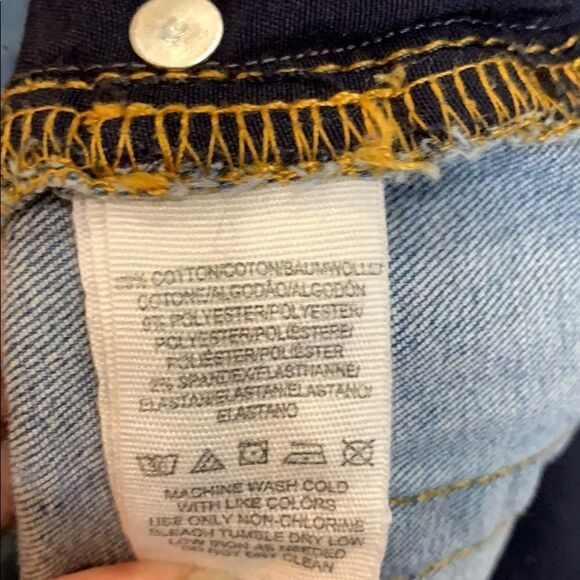 👖🌟 Free People Skinny Distressed Cropped Jeans - Size 26 - Picture 4 of 4